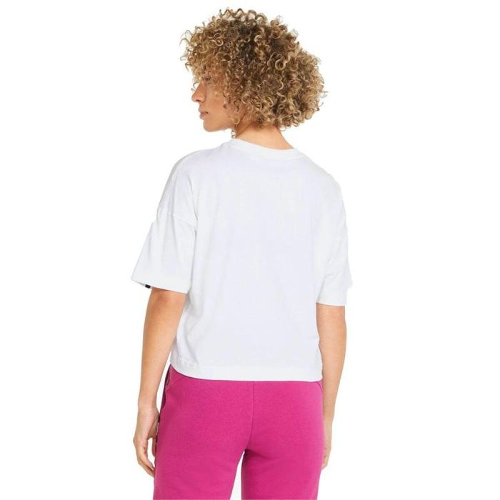 Camiseta de Manga Corta Mujer Puma 847116 02 Blanco (XS)