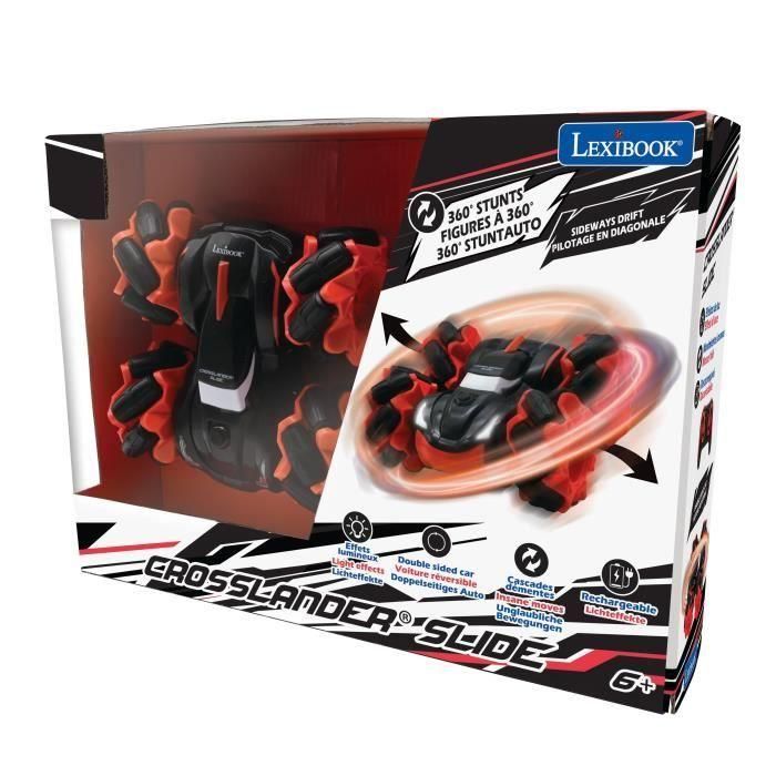 LEXIBOOK - CROSSLANDER SLIDE - Coche teledirigido todoterreno con rotación de 360° de doble cara y efecto de luz 5 LEXIBOOK - CROSSLANDER SLIDE - Coche teledirigido todoterreno con rotación de 360° de doble cara y efecto de luz 5