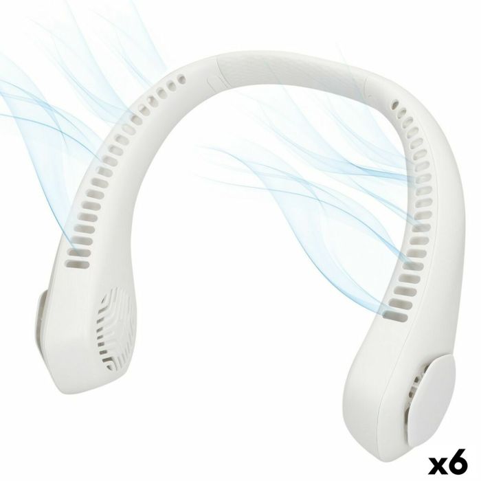 Ventilador de cuello Aktive Recargable (6 Unidades) Ventilador de cuello Aktive Recargable (6 Unidades)