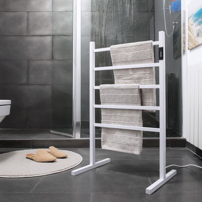 Toallero Eléctrico de Pie o Pared Racwel InnovaGoods 12 Toallero Eléctrico de Pie o Pared Racwel InnovaGoods 12