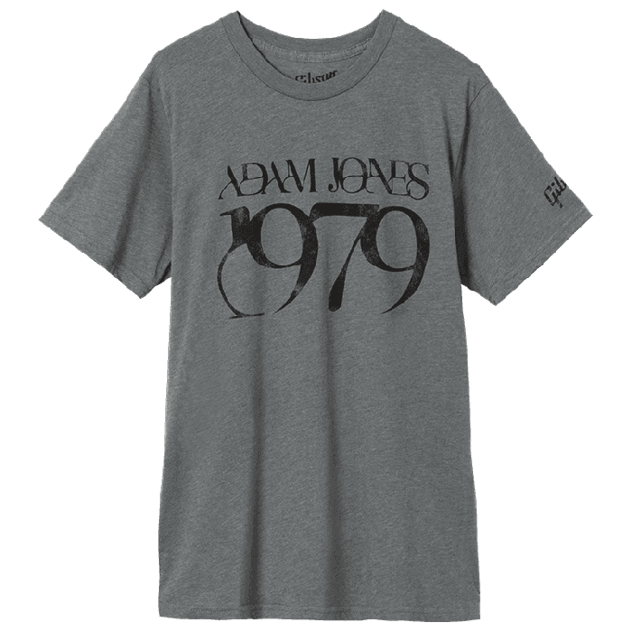 T-Shirts - Adam Jones '1979' Tee (Gray), Xl 0 T-Shirts - Adam Jones '1979' Tee (Gray), Xl 0