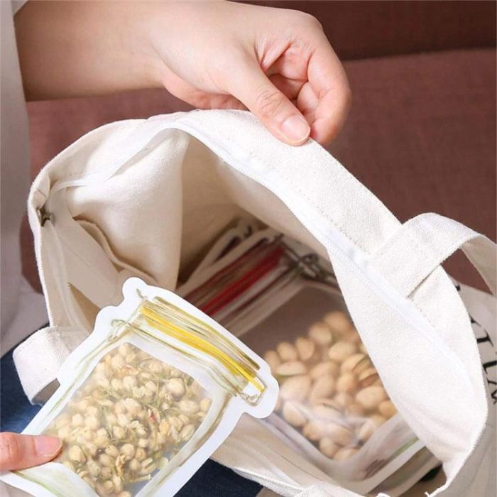 Wooow Set 6 Bolsas Alimentos Reutilizables 10.5 cm (36 Unidades) Wooow Set 6 Bolsas Alimentos Reutilizables 10.5 cm (36 Unidades)