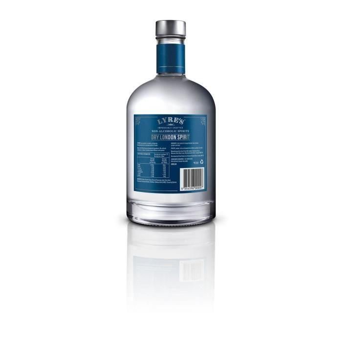 Lyre'S - Dry London Spirit - Ginebra sin alcohol - 70 cl 2