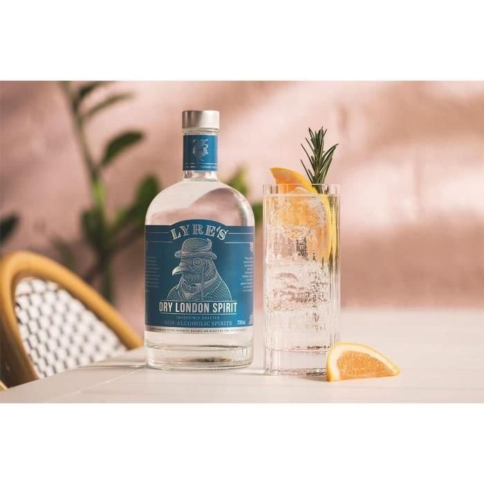 Lyre'S - Dry London Spirit - Ginebra sin alcohol - 70 cl 3