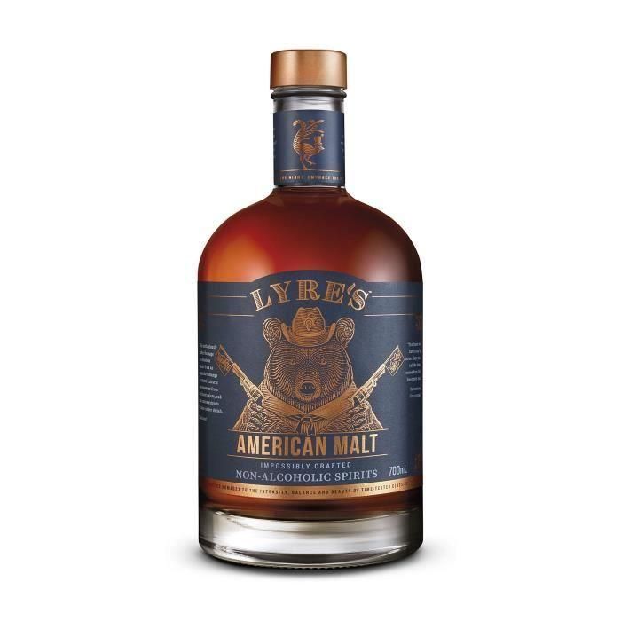 Lyre'S - Malta Americana - Bourbon Sin Alcohol - 70 cl 1