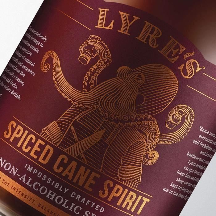 Lyre'S - Aguardiente de caña especiado - Ron sin alcohol - 70 cl 3