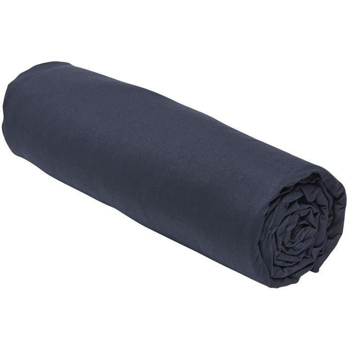 Today TOD3574643510082 Sábana Bajera Ajustable de Algodón Orgánico Azul Marino para Cama King Size 180x200x30 cm 2 Today TOD3574643510082 Sábana Bajera Ajustable de Algodón Orgánico Azul Marino para Cama King Size 180x200x30 cm 2