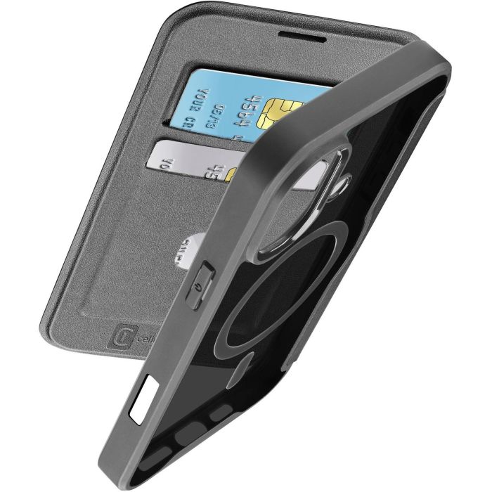 Cellularline Book Case Daily MAG iPhone 16 Black 4 Cellularline Book Case Daily MAG iPhone 16 Black 4