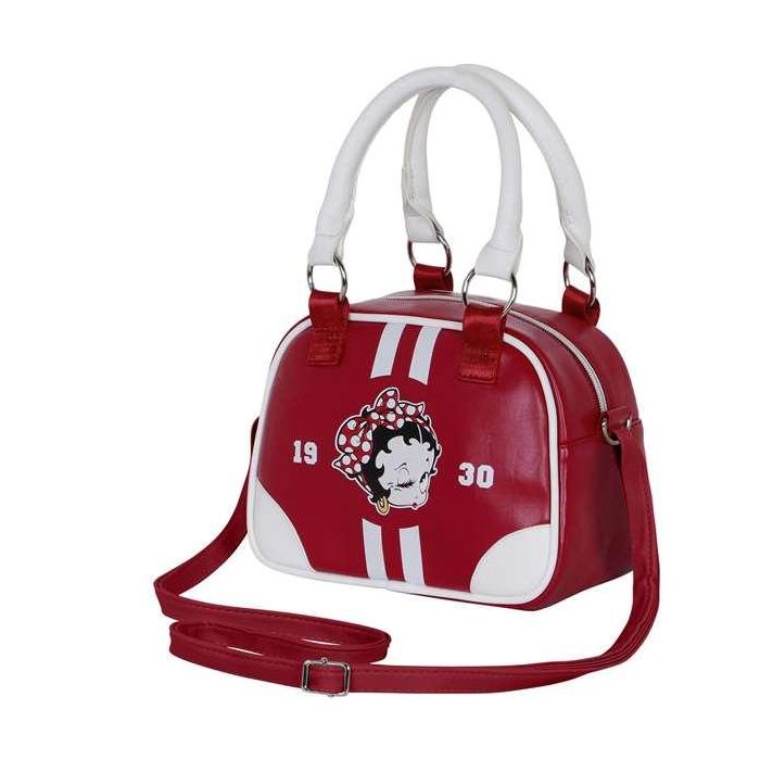 Karactermania Bolso Bowling Fashion Betty Boop Varsity Burdeos PVC 22 x12 x16 cm 0 Karactermania Bolso Bowling Fashion Betty Boop Varsity Burdeos PVC 22 x12 x16 cm 0