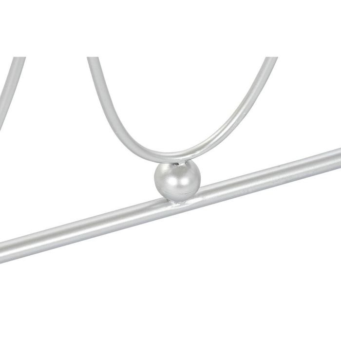 Consola Chic DKD Home Decor Blanco Plateado 35 x 78 x 115 cm 1 Consola Chic DKD Home Decor Blanco Plateado 35 x 78 x 115 cm 1