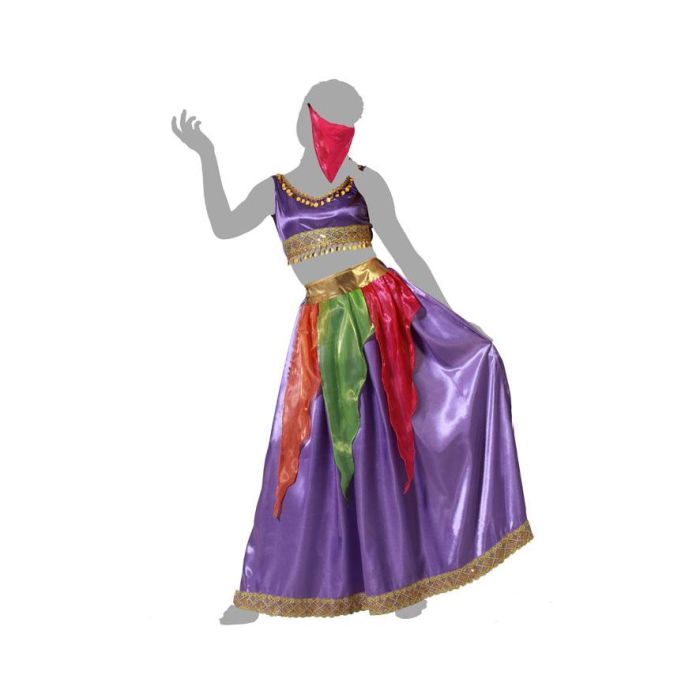 Disfraz Bailarina Árabe Multicolor Mujer Adulto 4