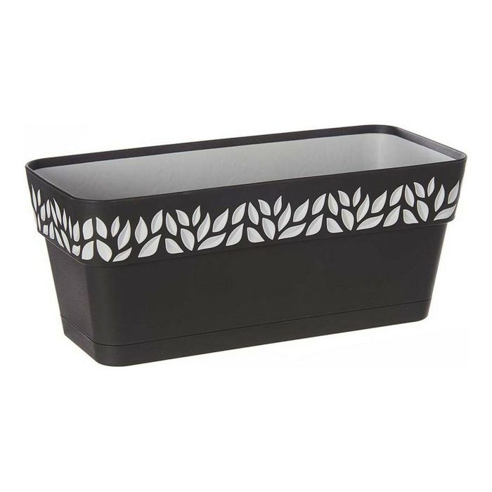 Jardinera Stefanplast 94373 94373 Gris Antracita Plástico 13,3 x 12,3 x 29,3 cm 0 Jardinera Stefanplast 94373 94373 Gris Antracita Plástico 13,3 x 12,3 x 29,3 cm 0