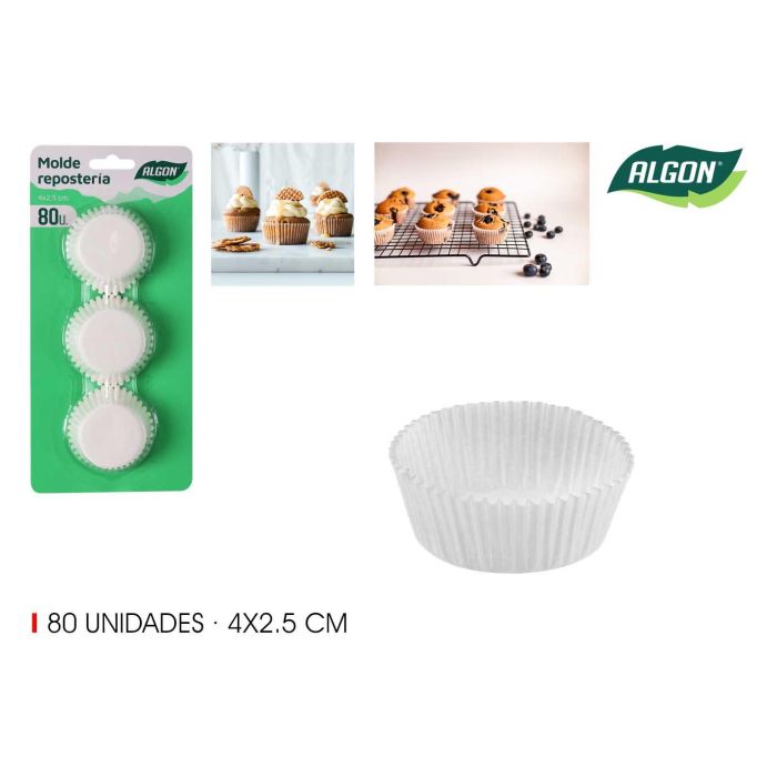 Set-80  Molde Magdalena 4X2.5Cm Algon (24 Unidades)