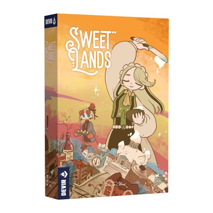 Devir Sweet Lands Juego de Mesa - Estrategia para 1-4 Jugadores, Edad 14+, Partidas 120 min