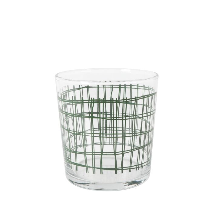 LAV Vaso Pinta de Diseño Quadro Colección, 34.5 cl (345 cc), Ø 8 x 8 x 8 cm, Referencia BDG386.3132 (24 Unidades)