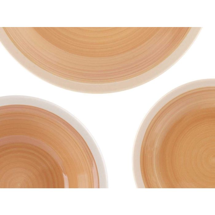 Set 18 Pzs Vajilla Gres Beige Borde Vessia 34X27CM 3 Set 18 Pzs Vajilla Gres Beige Borde Vessia 34X27CM 3