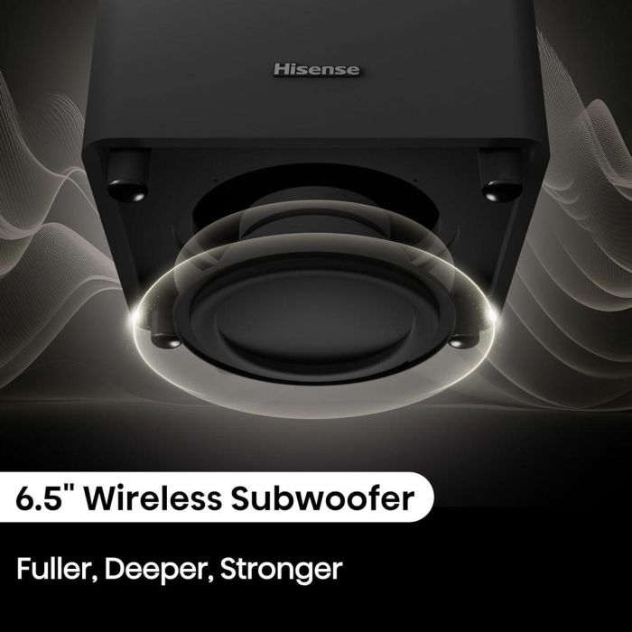 Barra de Sonido Hisense HT SATURN Negro 6