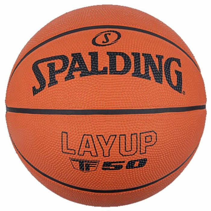 Balón de Baloncesto Spalding Layup TF-50 Multicolor 5 Caucho