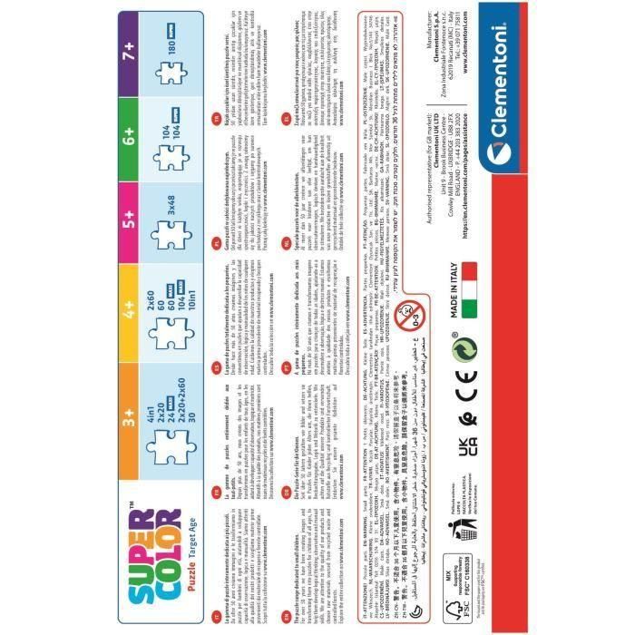 CLEMENTONI - 2x20 piezas - Patrulla Canina 5