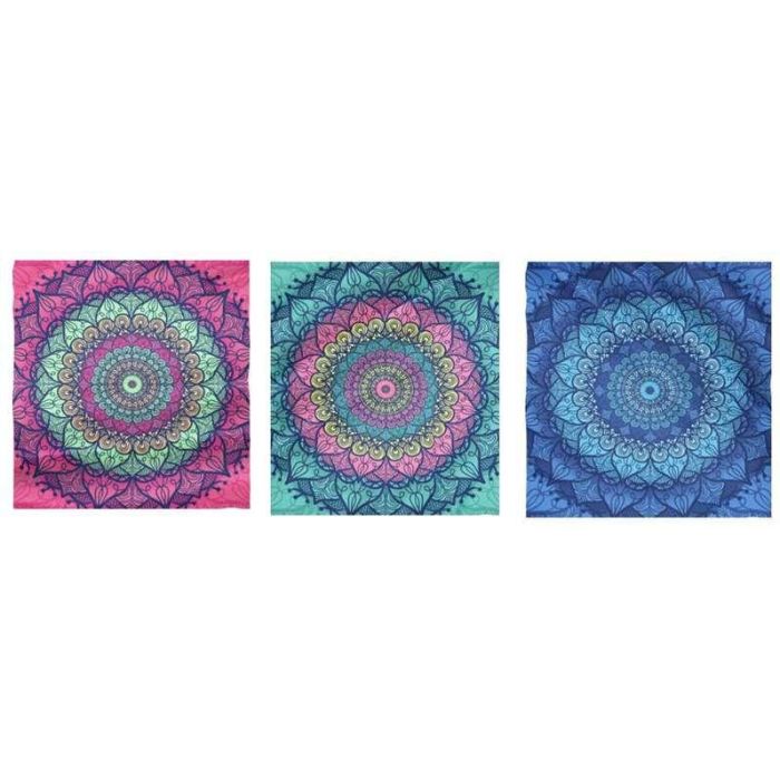 Pareo doble estampado macelo 210x230 cm 100% alg. - modelos surtidos 3 Pareo doble estampado macelo 210x230 cm 100% alg. - modelos surtidos 3