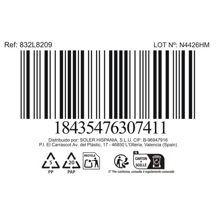 La Mediterranea Set 4 Vasos Keros 270 cc 9