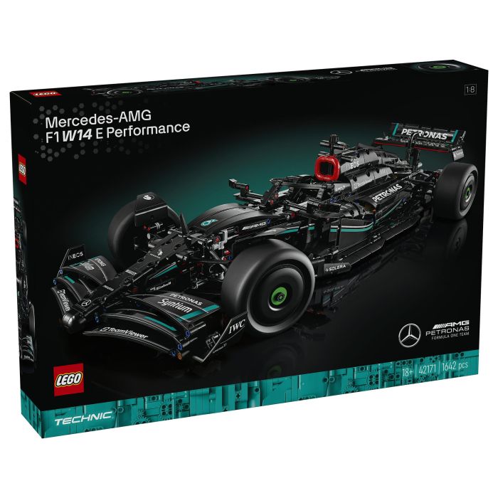 Lego Technic 42171 Mercedes-AMG F1 W14 E Performance Réplica de Coche de Carreras, Decoración de Escritorio Lego Technic 42171 Mercedes-AMG F1 W14 E Performance Réplica de Coche de Carreras, Decoración de Escritorio