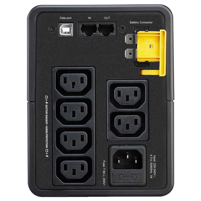 APC Back-UPS BX950MI 950VA 520W UPS Línea Interactiva con AVR 6 Salidas IEC 1