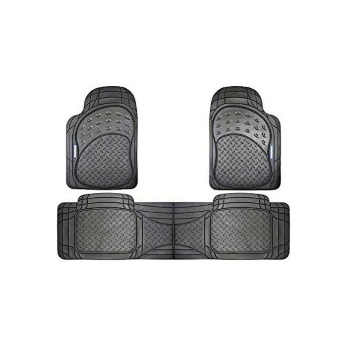 Goodyear GOD9023 Alfombrillas Goma Negra 3 Piezas para Mercedes-Benz Clase E W211/S211 (2002-2009) Reforzadas Antideslizantes