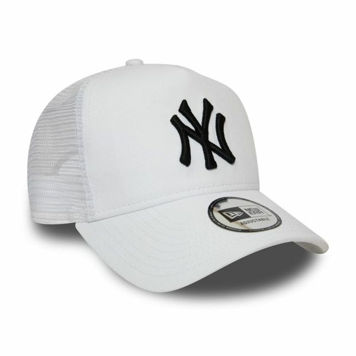 Gorra Deportiva New Era Essential Trucker NYY Blanco (Talla única) 2