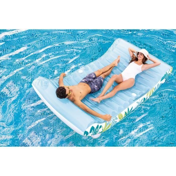 Colchón inflable para piscina Intex Lounge Hamac Tropical 3 Colchón inflable para piscina Intex Lounge Hamac Tropical 3