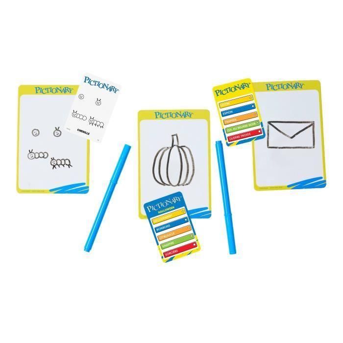 Mattel Games MATJDX98 Pictionary Núcleo Francia - Juego de Mesa Clásico de Dibujar y Adivinar Palabras para Familia y Amigos 4 Mattel Games MATJDX98 Pictionary Núcleo Francia - Juego de Mesa Clásico de Dibujar y Adivinar Palabras para Familia y Amigos 4