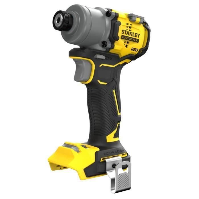Atornillador de impacto BRUSHLESS 203 Nm - 18V - 3200 rpm, 4200 cps/min, LED - Gama V20 - STANLEY FATMAX, SFMCF830B-XJ Atornillador de impacto BRUSHLESS 203 Nm - 18V - 3200 rpm, 4200 cps/min, LED - Gama V20 - STANLEY FATMAX, SFMCF830B-XJ