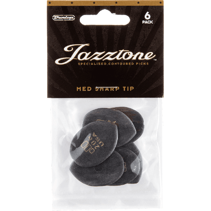 Pack 6 Púas Jazztone Shart Tip - Medium 5 Pack 6 Púas Jazztone Shart Tip - Medium 5