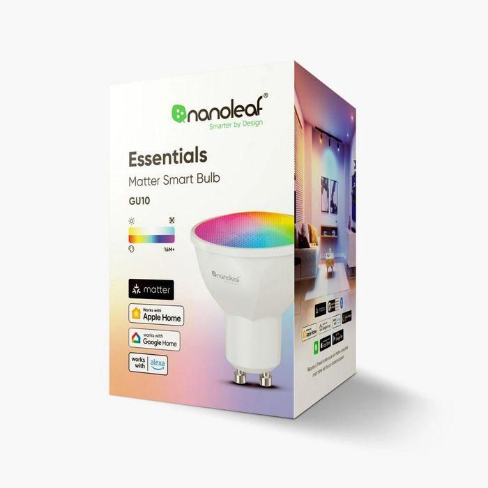 Nanoleaf Essentials Smart GU10 Matter 3PK 5 Nanoleaf Essentials Smart GU10 Matter 3PK 5