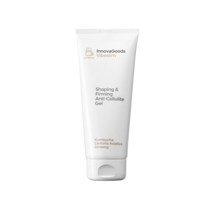 Gel Anticelulítico Reafirmante y Moldeador Kombucha Vibeslim InnovaGoods 200 ml 3 Gel Anticelulítico Reafirmante y Moldeador Kombucha Vibeslim InnovaGoods 200 ml 3