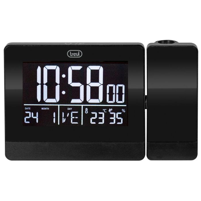 Reloj de Mesa Trevi 0088400 Negro (1 unidad) 5 Reloj de Mesa Trevi 0088400 Negro (1 unidad) 5