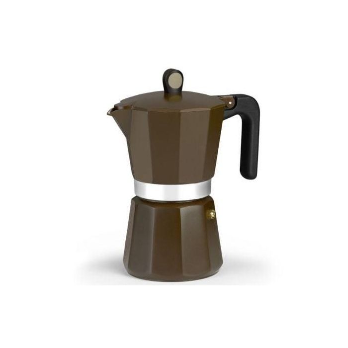 Cafetera Italiana Monix NEW CREAM 6 Tazas 0 Cafetera Italiana Monix NEW CREAM 6 Tazas 0