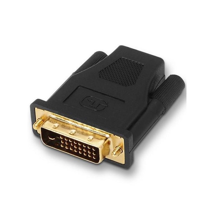 Aisens Adaptador Dvi A Hdmi, Dvi 24+1-M - Hdmi A-H Oro Negro