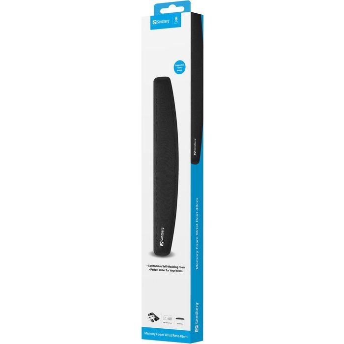 Sandberg Memory Foam Wrist Rest 48cm 1