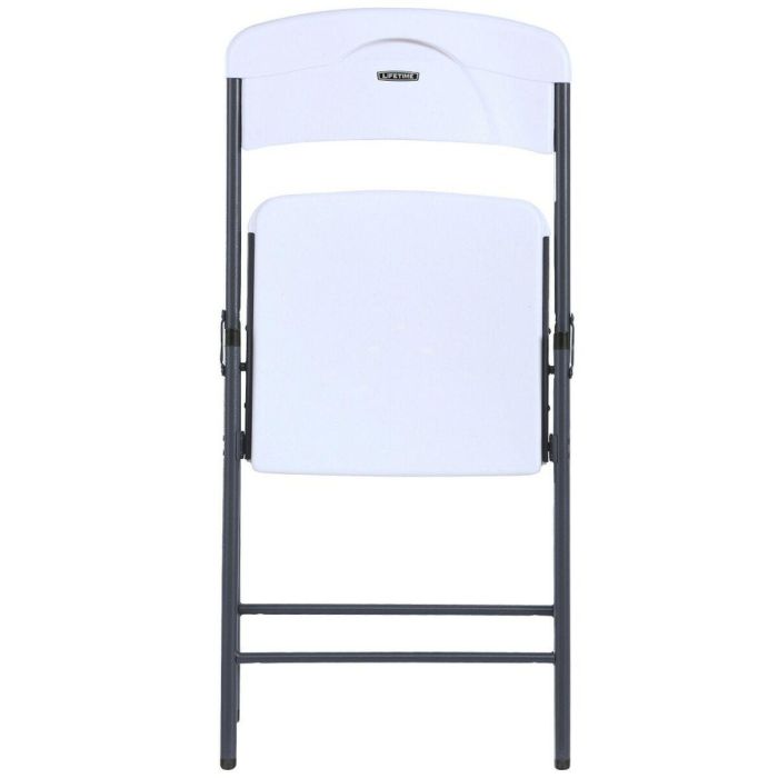 Silla Plegable Lifetime Blanco 47 x 84,5 x 48 cm (6 Unidades) 3