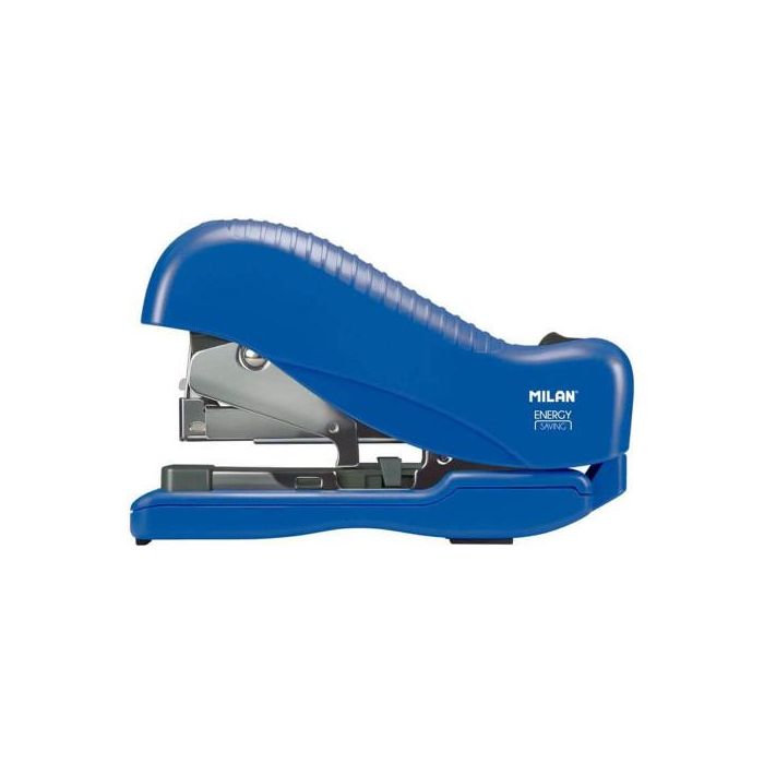 Milan 171027B Grapadora Energy Saving Azul Marino, 30% Menos Esfuerzo, Capacidad 30 Hojas 1