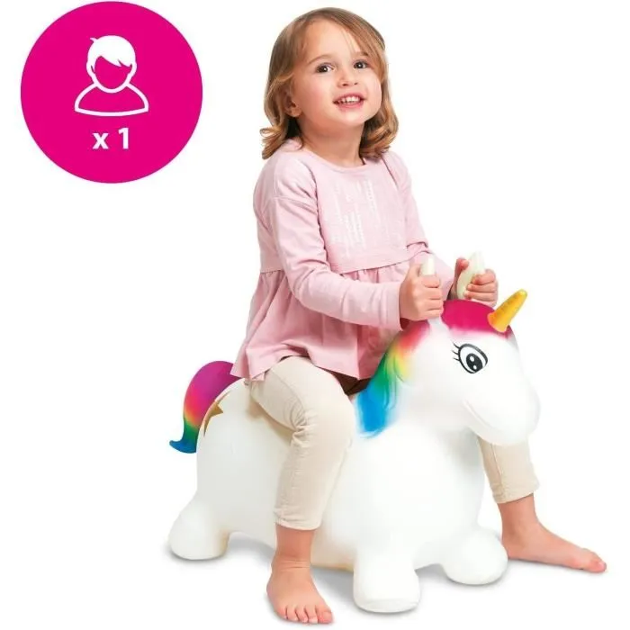 Mondo Unicornio saltarín a caballo para montar PVC hasta 30 kg 2