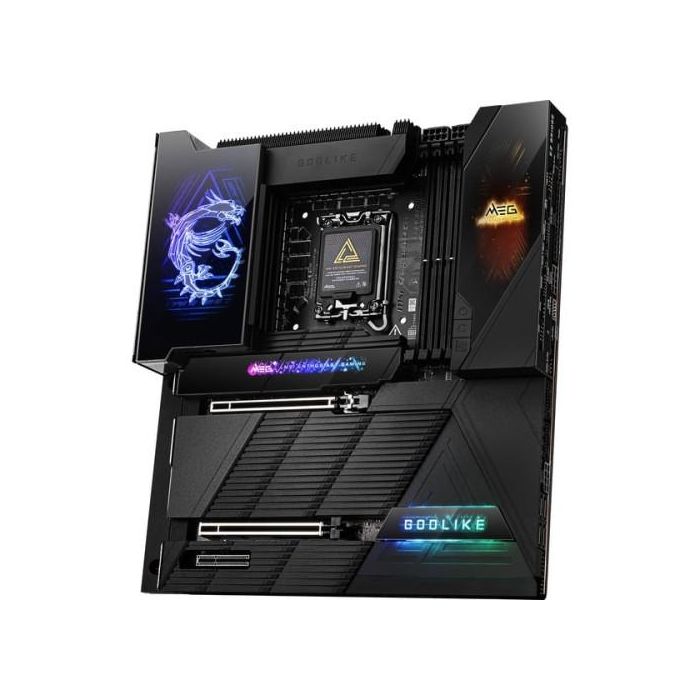 Placa MSI Meg Z890 Godlike,Intel,1851,Z890,4Ddr5,256Gb,2Thunberboalt,6M.2+4Sata6G,13Usb3.2+2Usb4.0,2Gblan10G+5G+Wifi7+Bt5.4,E-Atx 1 Placa MSI Meg Z890 Godlike,Intel,1851,Z890,4Ddr5,256Gb,2Thunberboalt,6M.2+4Sata6G,13Usb3.2+2Usb4.0,2Gblan10G+5G+Wifi7+Bt5.4,E-Atx 1