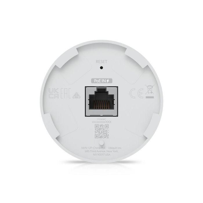 Ubiquiti PoE, 10/100 MbE port, Speaker, Buzzer, 80dB, In-wall/On-wall, 3W 2 Ubiquiti PoE, 10/100 MbE port, Speaker, Buzzer, 80dB, In-wall/On-wall, 3W 2