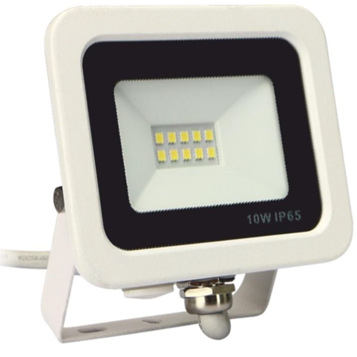 Silver Proyector LED IP65 10 W Blanco Frío 5700K 0 Silver Proyector LED IP65 10 W Blanco Frío 5700K 0