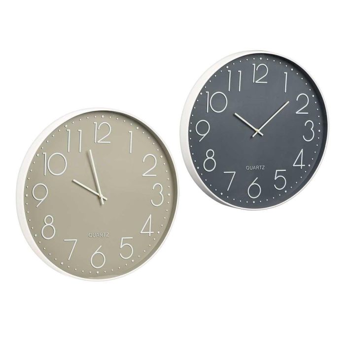 Reloj Redondo 50 Cm Sencillo Surtidos Giftdecor (6 Unidades) 1 Reloj Redondo 50 Cm Sencillo Surtidos Giftdecor (6 Unidades) 1