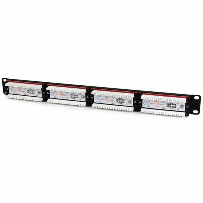 Patch Panel 24 Puertos UTP Categoría 6 Startech C6PANEL24 3 Patch Panel 24 Puertos UTP Categoría 6 Startech C6PANEL24 3