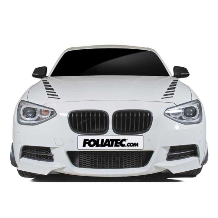 Foliatec FO33945 Pegatina Coche Diseño Sombras Dorado 9x77 cm PVC Resistente UV Lavado Automático Fácil Aplicar con Escobilla (2 Uds.) 1
