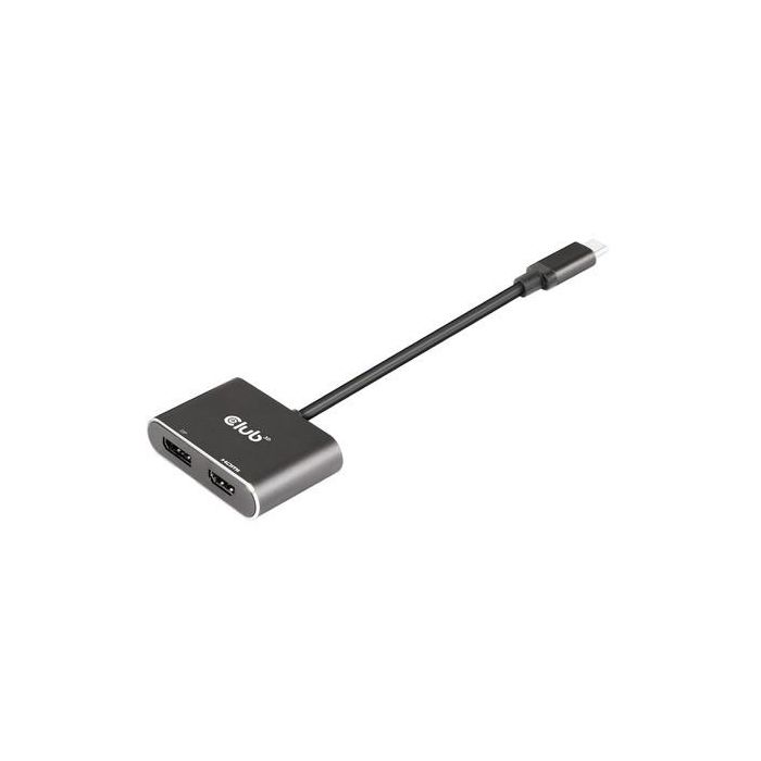 Club3D CSV-1552 MST-Hub USB 3.2 Tipo C a DisplayPort/HDMI 4K 60Hz - Adaptador Multi Stream Transport Negro 3 Club3D CSV-1552 MST-Hub USB 3.2 Tipo C a DisplayPort/HDMI 4K 60Hz - Adaptador Multi Stream Transport Negro 3