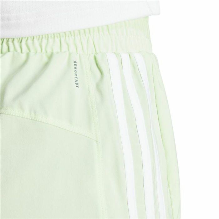 Pantalón Corto Deportivo Adidas Essentials Pacer Woven High Verde Verde Claro 2 Pantalón Corto Deportivo Adidas Essentials Pacer Woven High Verde Verde Claro 2